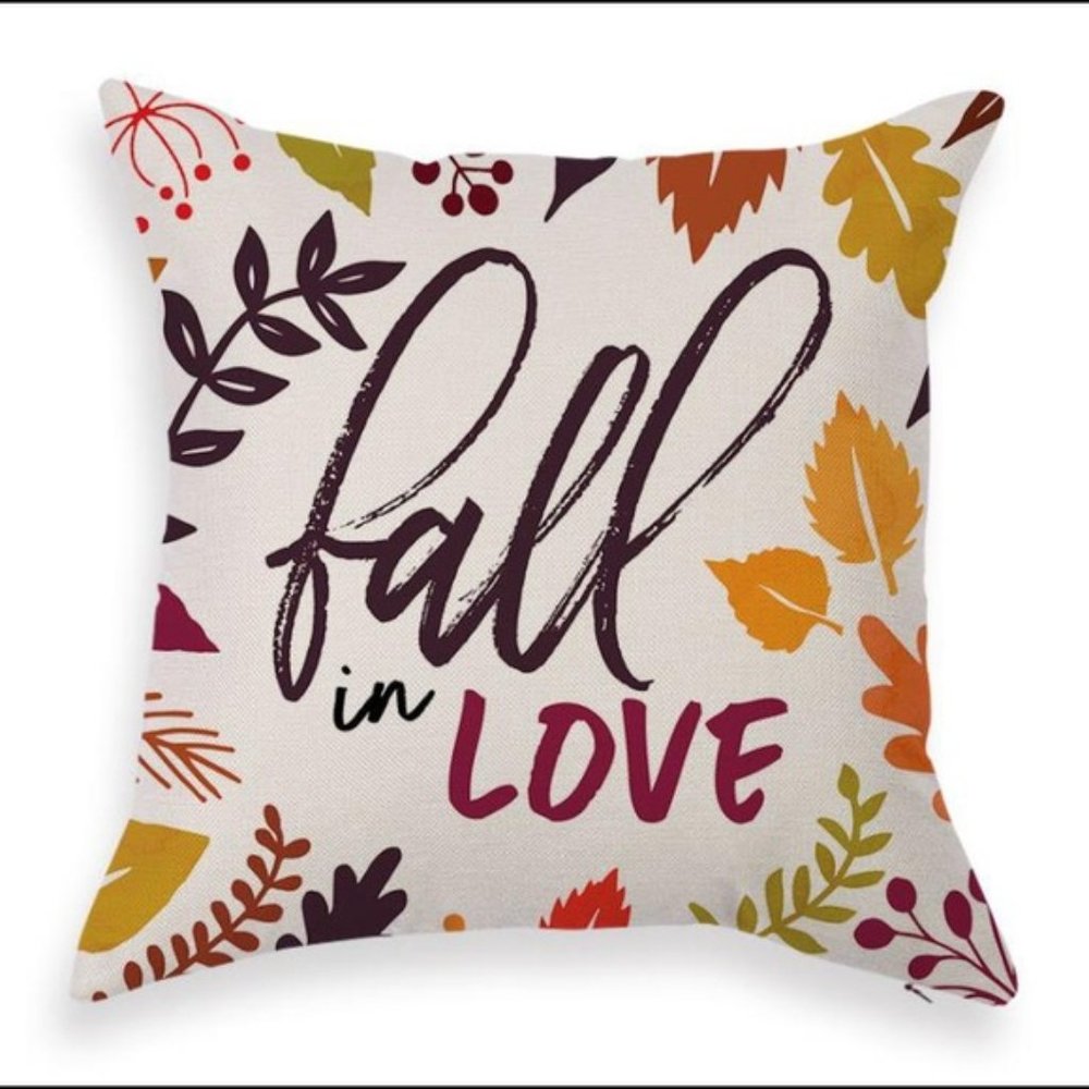 THANKSGIVING PILLOW CASES 18x18